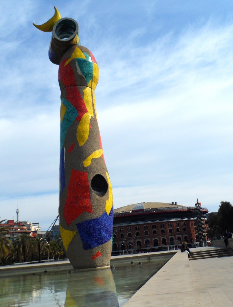 barcelona miro i centro comercial arenas