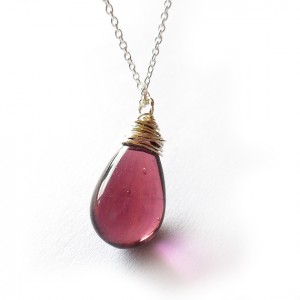 collar plata de ley y gota amatista (3)