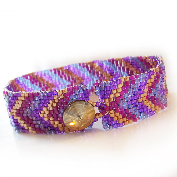 pulsera friendship peyote beads