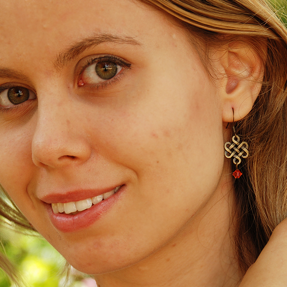 pendientes nudo celta