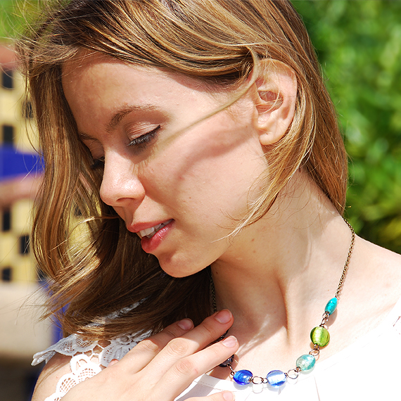 collar cristal de bohemia