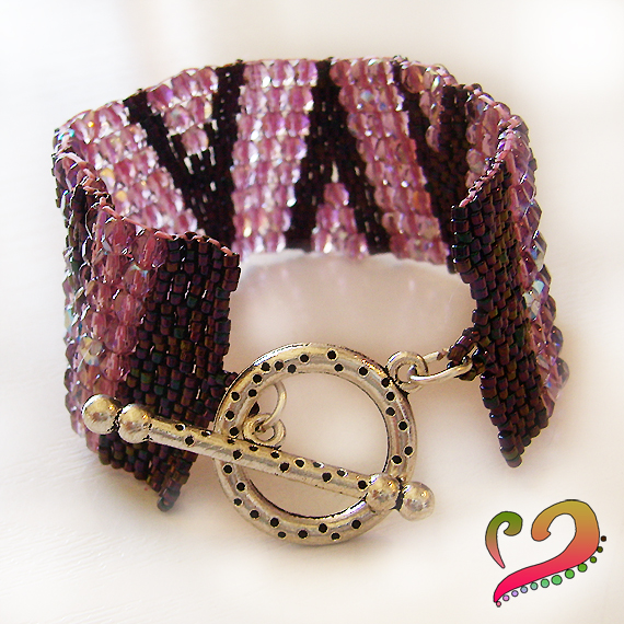 pulsera facetada