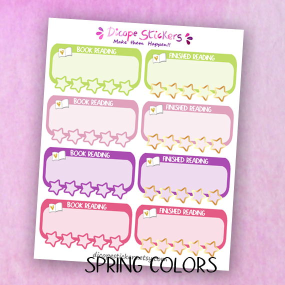 Rate a book with stars Stickers - Image 5