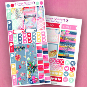 Magic Christmas Planner Stickers Hobo weeks kit