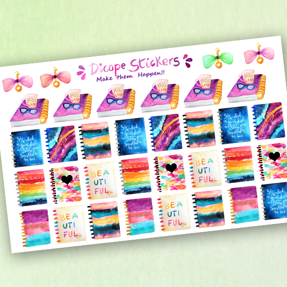 Small Happy Planner Stickers