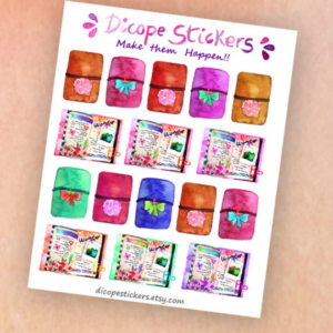 Travelers Notebook Stickers