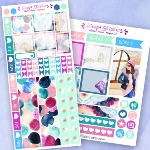Winter Days  Stickers Hobo weeks kit