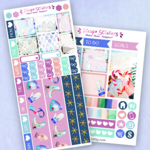 Winter Memories Stickers Hobo weeks kit