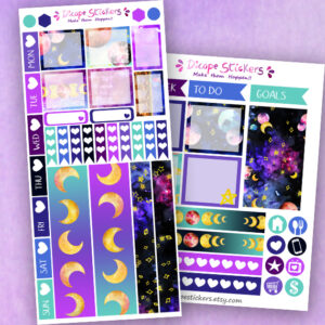 Celestial Hobonichi weeks Planner Stickers