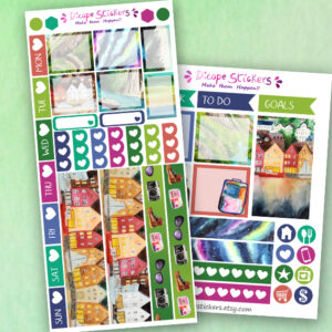 Norway Adventure Hobo Weeks Planner Stickers