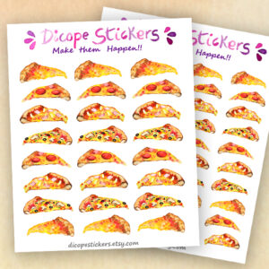 Pizza Planner Stickers