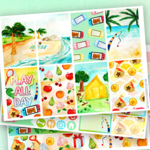 Play All Day Planner Stickers Kit of 3