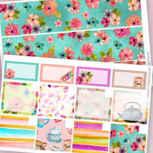 Tea Lovers Monthly Kit Stickers