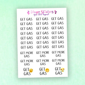 Get Gas Script Planner Stickers