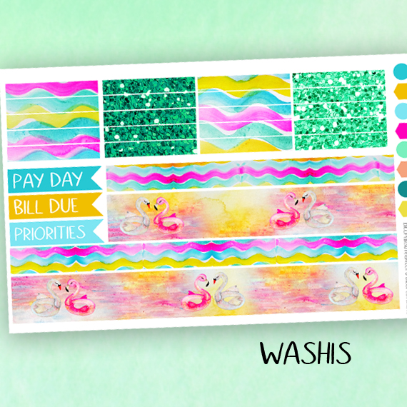 Summer Vacay Planner Stickers kit of 3 - Image 2