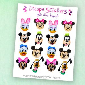 Magic Land Friends Planner Stickers