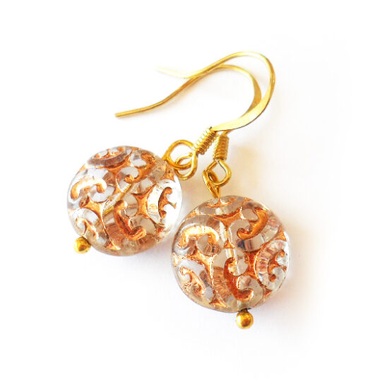 Bohemian Golden Earrings