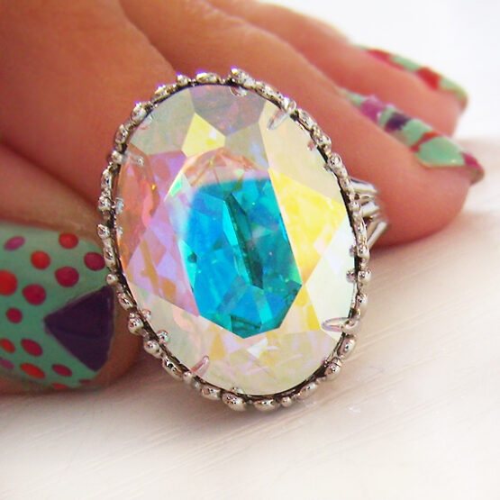 Swarovski Crystal Rhinestone Ring