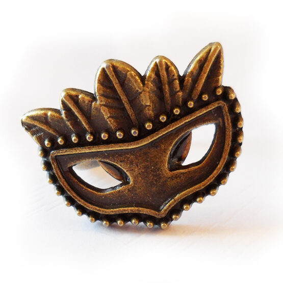 Anillo Mascara de Venecia - Anillo Ajustable