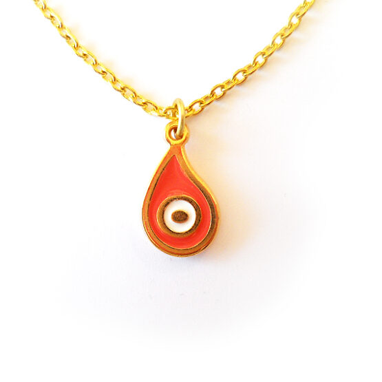 Collar Paisley Coral