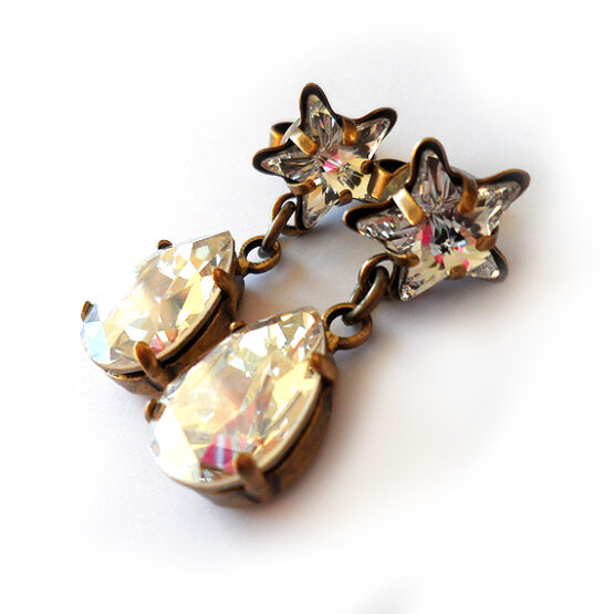Pendientes Joya de Swarovski en Lagrimas y Estrellas