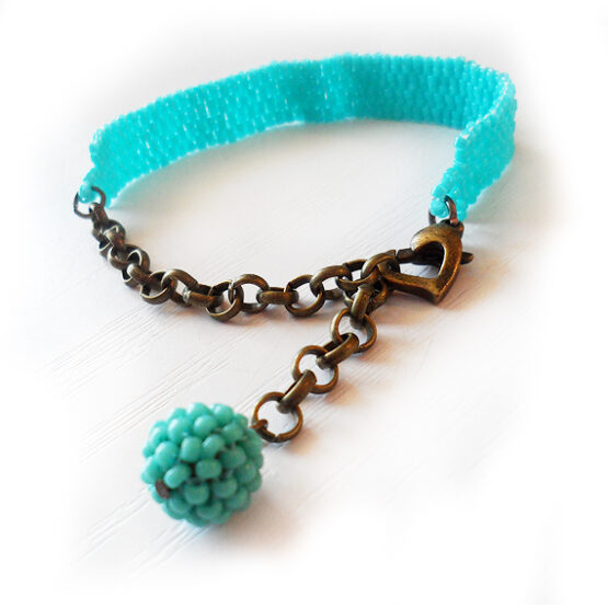 Pulsera Monica – Pulsera Alma de Dicope en Turquesa