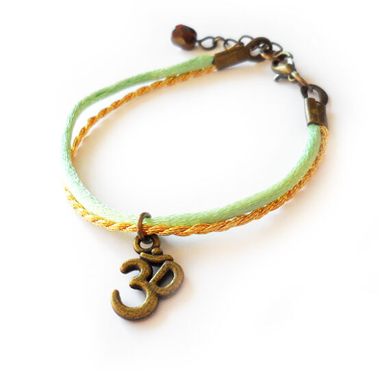 Pulsera Yoga Om Mint