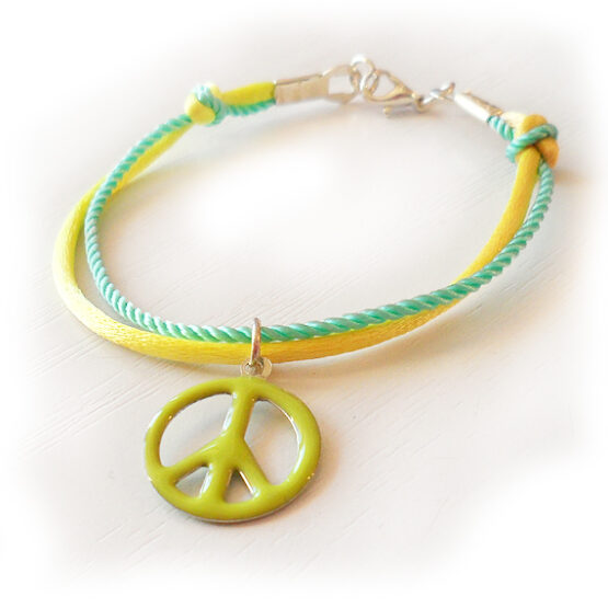 Pulsera de la Paz Verde