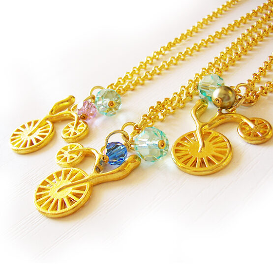 Collar Bici Oro