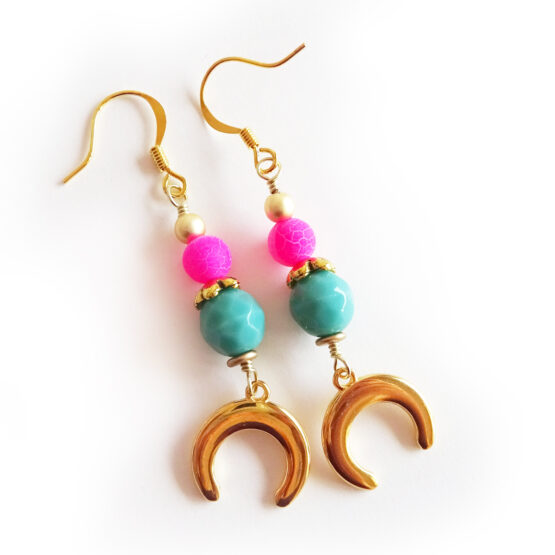 Pendientes Luna de la Suerte