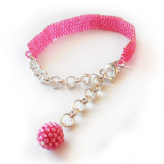 Pulsera Amelia – Pulsera Alma de Dicope en Rosa